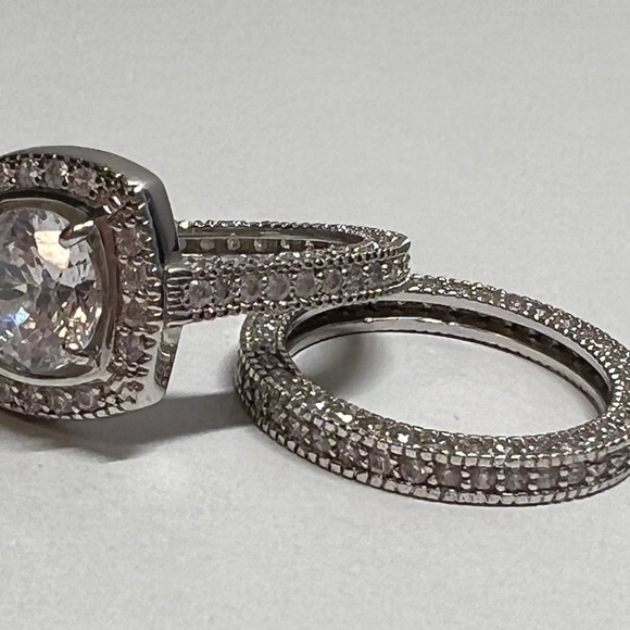 Charles Winston for Bella Luce 10.68 ctw ring set sz 10 - Picture 5 of 11